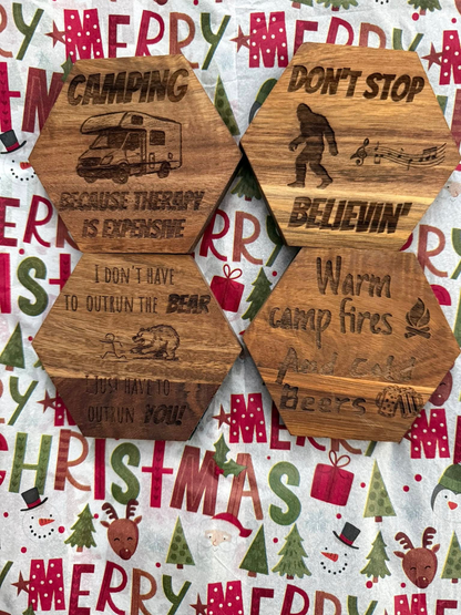 Acacia Wood Coasters